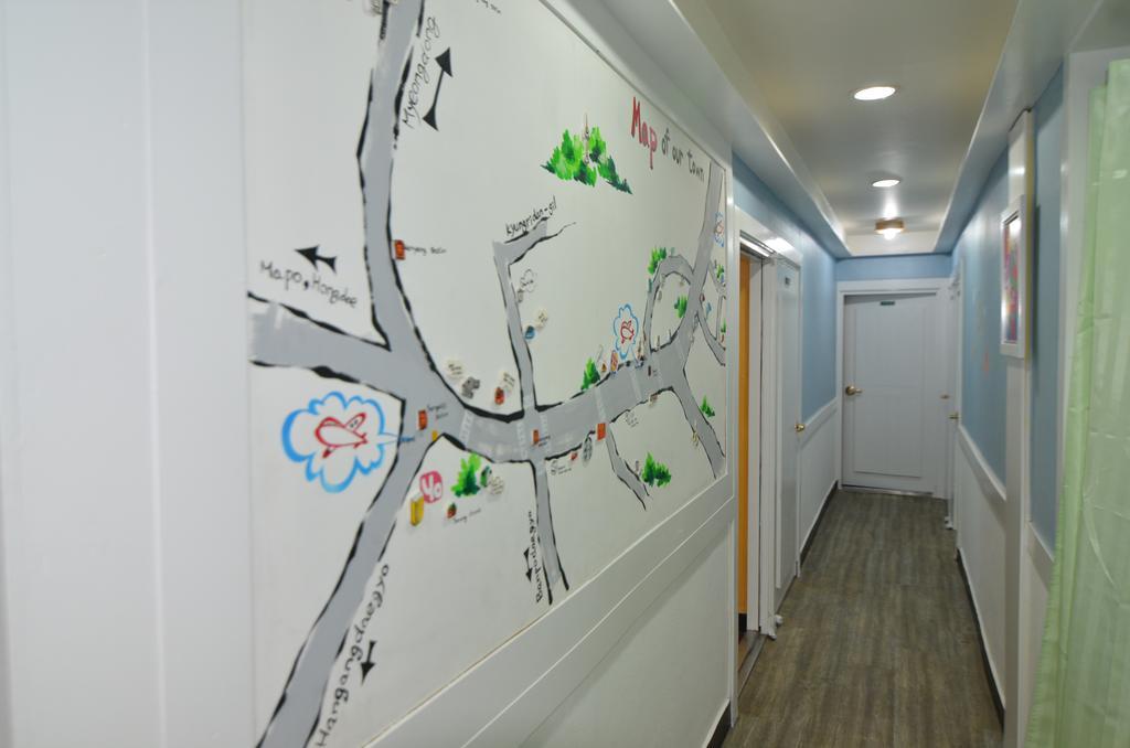 YaKorea Hostel Itaewon Seul Exterior foto